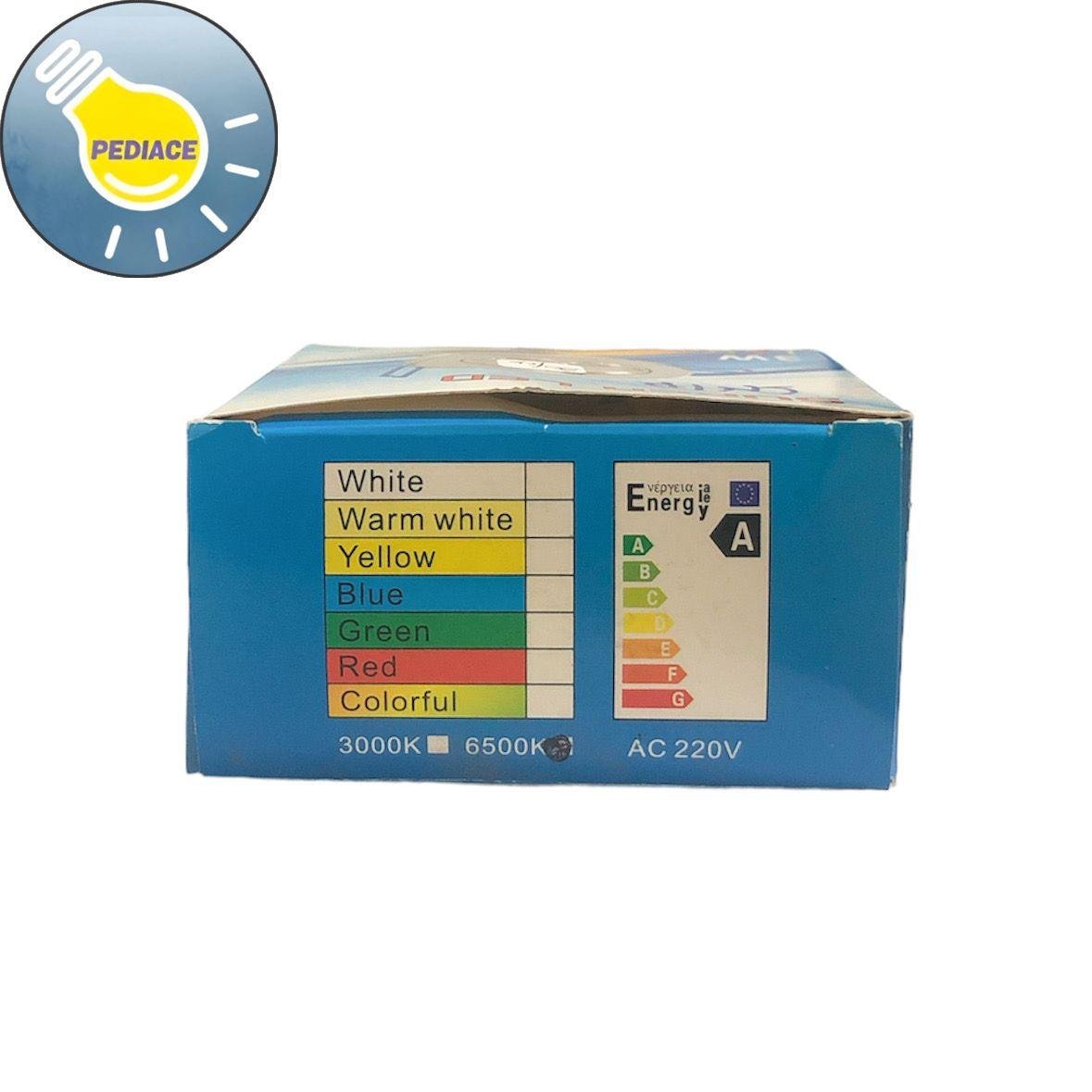 Lampu Downlight LED 3W 3 Mata SUPERLED Inbow Body Silver - 6500K Putih - Image 5