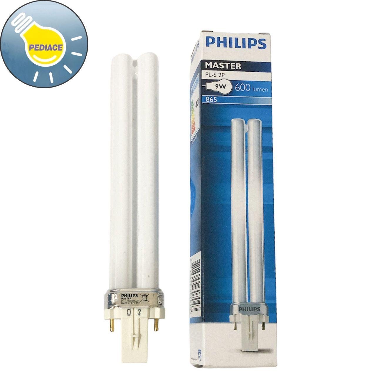 Lampu Tusuk 9 Watt G23 PHILIPS Master PL-S 2P 865 Cahaya Putih 6500K