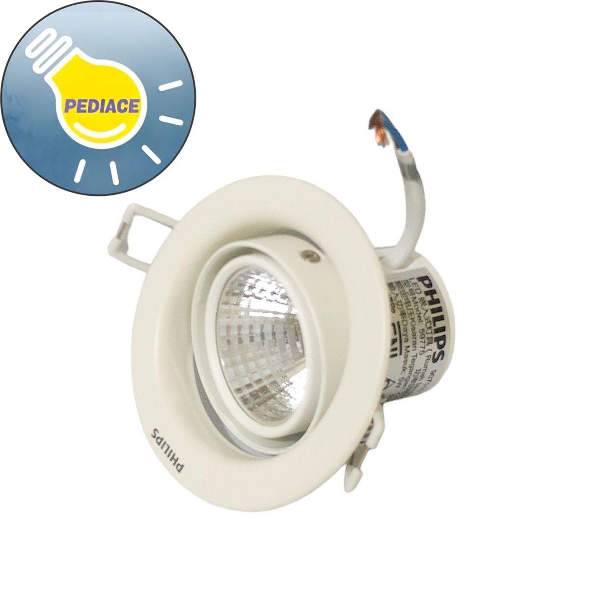 Lampu Downlight LED Spotlight 5W PHILIPS Recessed Spot Pomeron 4000K - Image 2