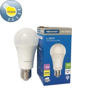 Lampu Bohlam LED 12 Watt E27 MEGAMAN YTA60Z2 12W 4000K Neutral White