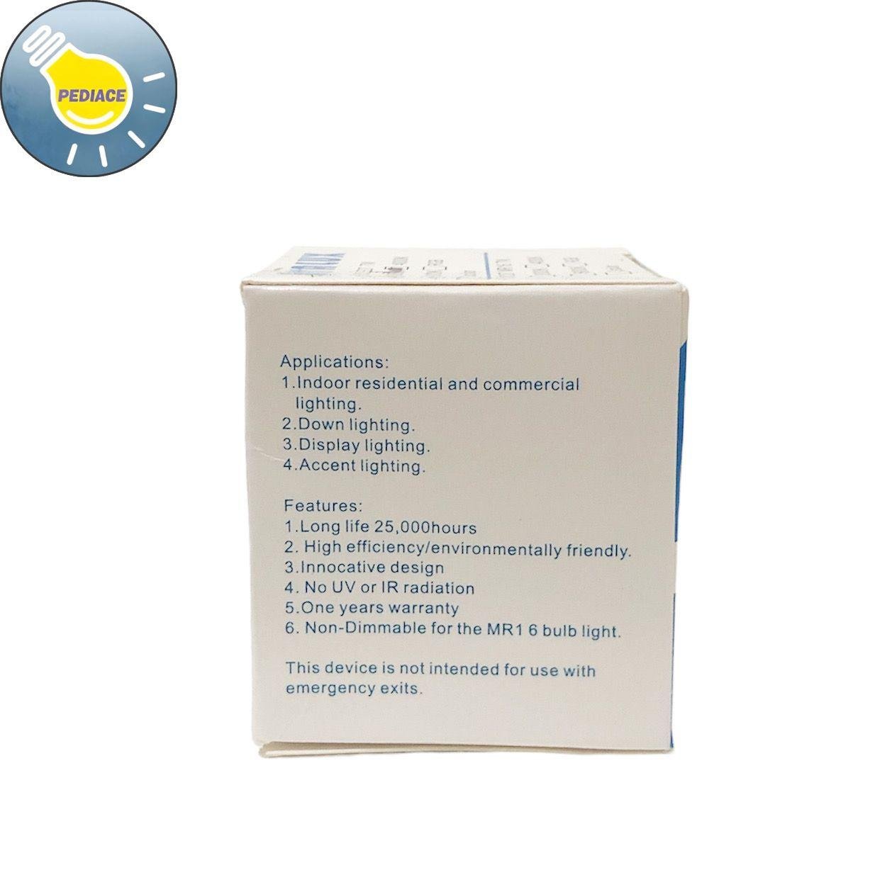 Lampu LED COB Miyalux MR16 7W 7 WATT Natural White 4000K AC220V Tusuk - Image 5