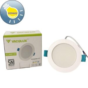 Lampu LED Downlight 7.5W VACOLUX VL-1802R Bulat Inbow - Changeable CCT
