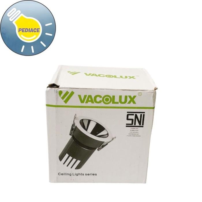 Lampu Downlight LED VACOLUX VL-1703 7W Ceiling Light WarmWhite 3000K - Image 5