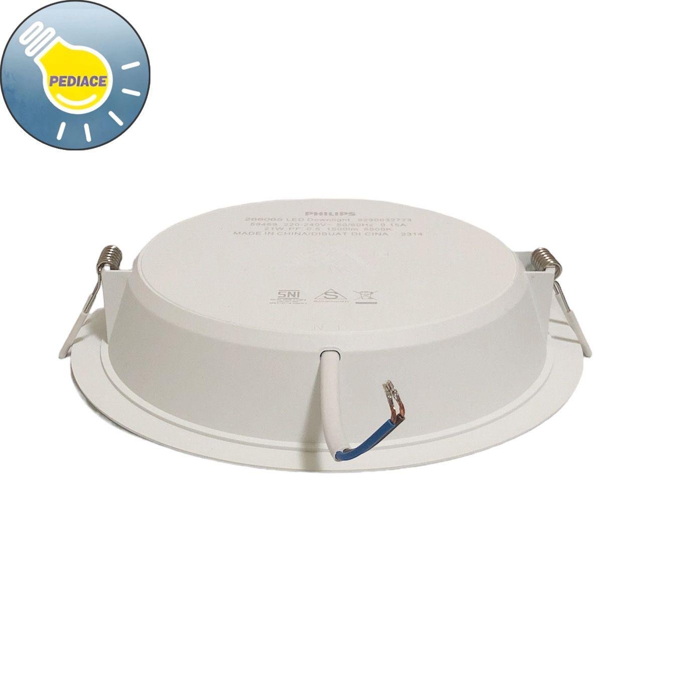 Lampu LED Downlight Meson Panel PHILIPS 21W 6500K Putih 3 Gratis 1 - Image 4