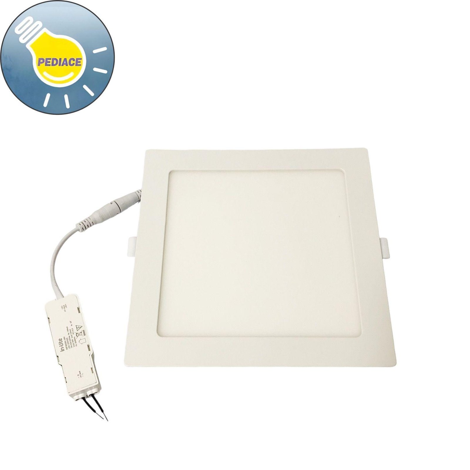 Lampu LED Panel Light Kotak 18W Inlite Inbow SNI - COOL WHITE 4000K - Image 2