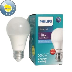 Lampu Bohlam LED 11 Watt E27 PHILIPS Essential Cool Daylight / Putih