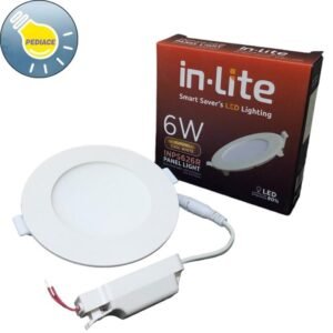 Lampu Downlight 6W INLITE INPS626R Panel Light Inbow Cool White 4000K