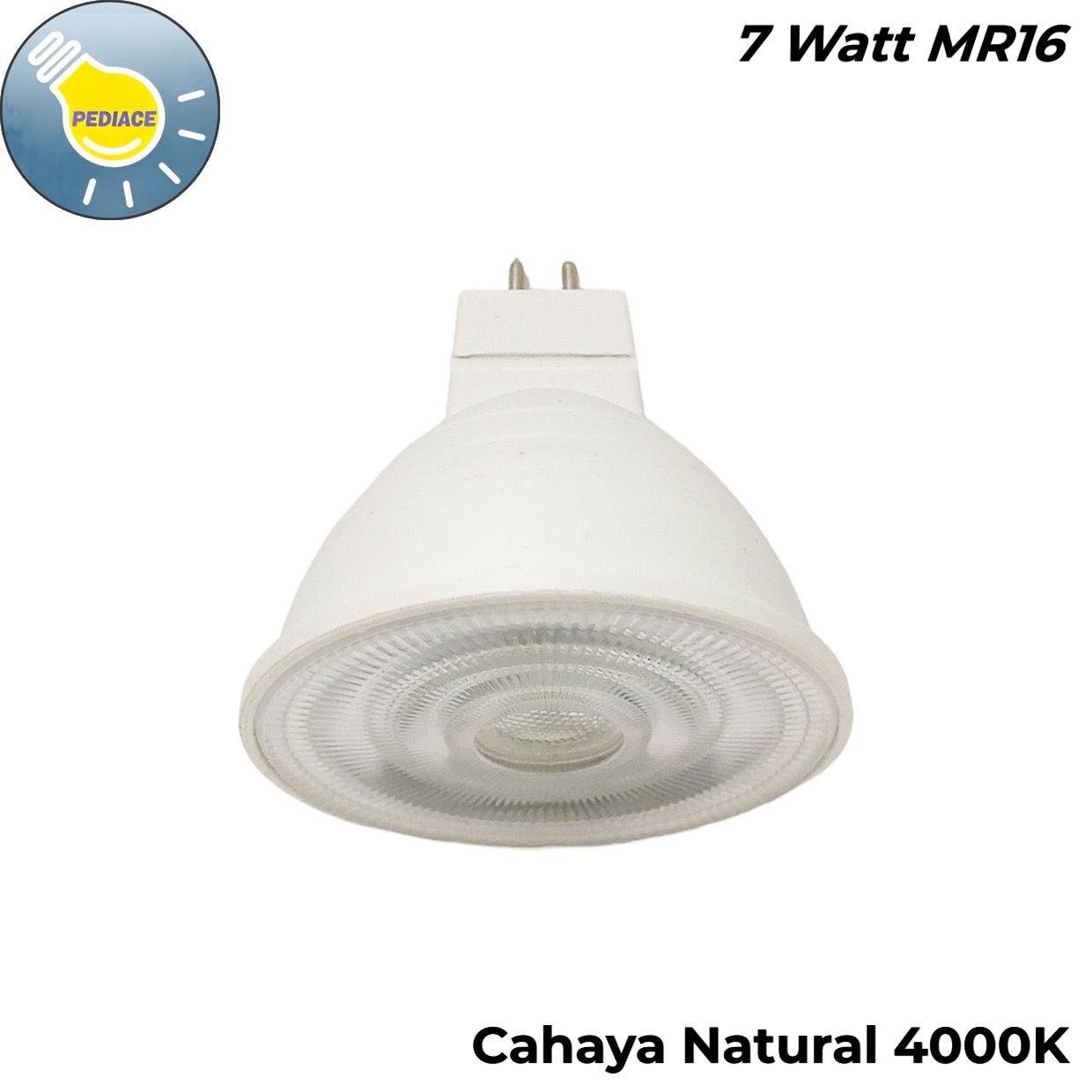 Lampu LED COB Miyalux MR16 7W 7 WATT Natural White 4000K AC220V Tusuk
