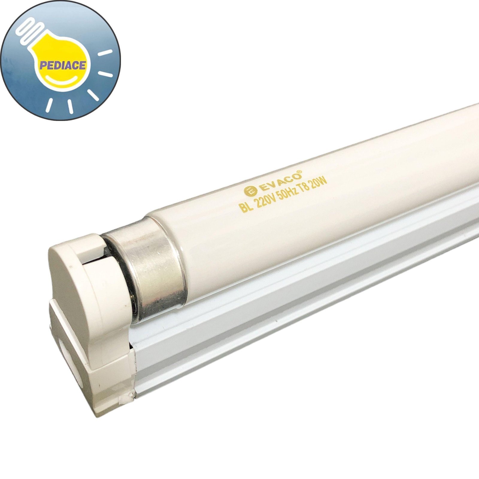 Lampu UV Nyamuk UVA UV-A Ultraviolet BL T8 20W SET KOMPLIT 61.5cm - Image 3