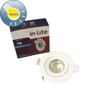 Lampu Slim Downlight 7 WATT Inbow INLITE INDC236 - COOL DAYLIGHT 6500K