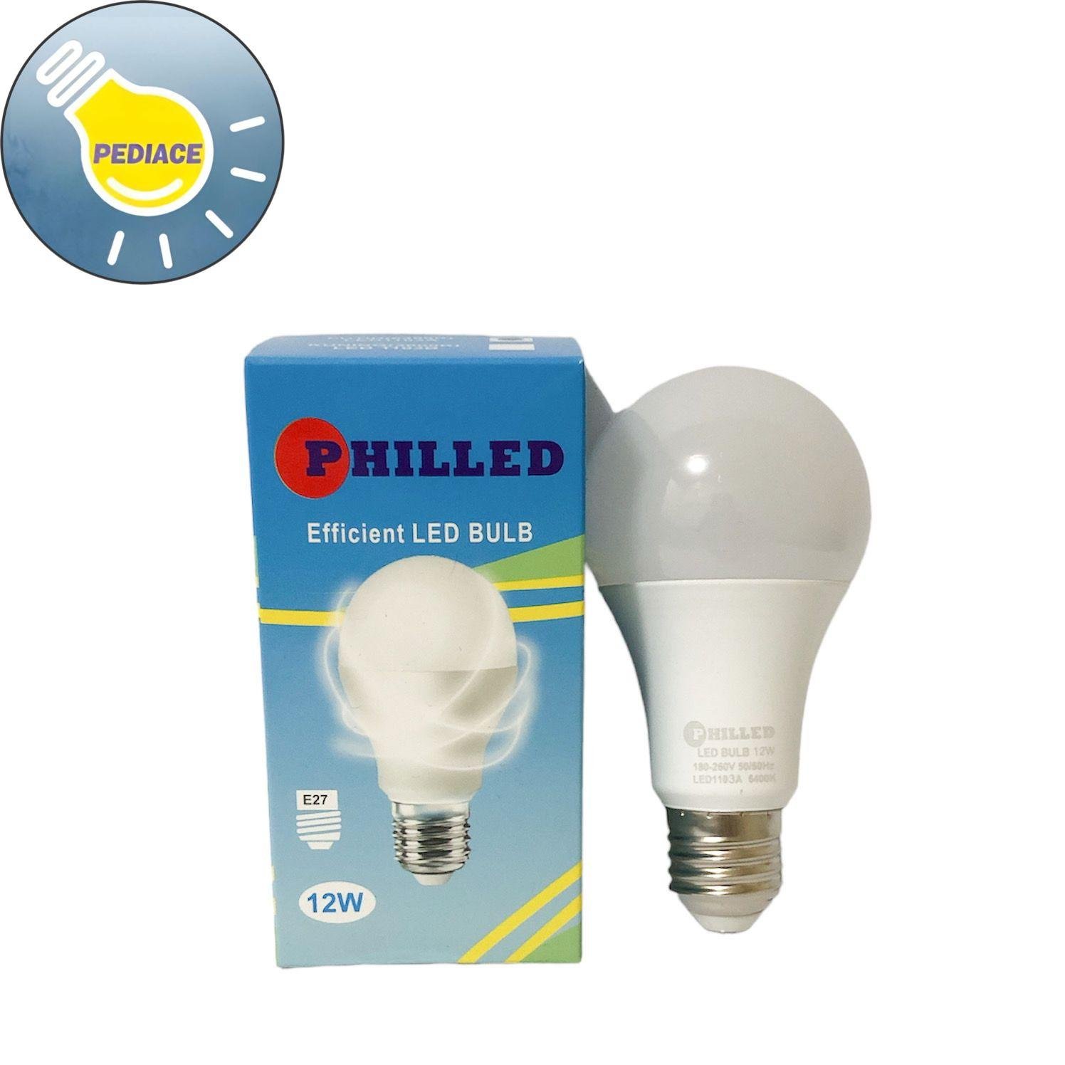 Lampu LED Bulb Philled 12 Watt E27 Cahaya Putih 6400K - Image 2