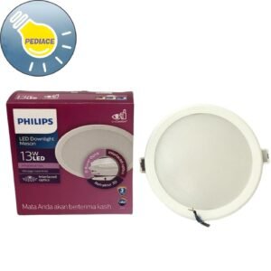 Lampu LED Downlight Meson Panel PHILIPS 13W 13 Watt 3000K Kuning 900lm