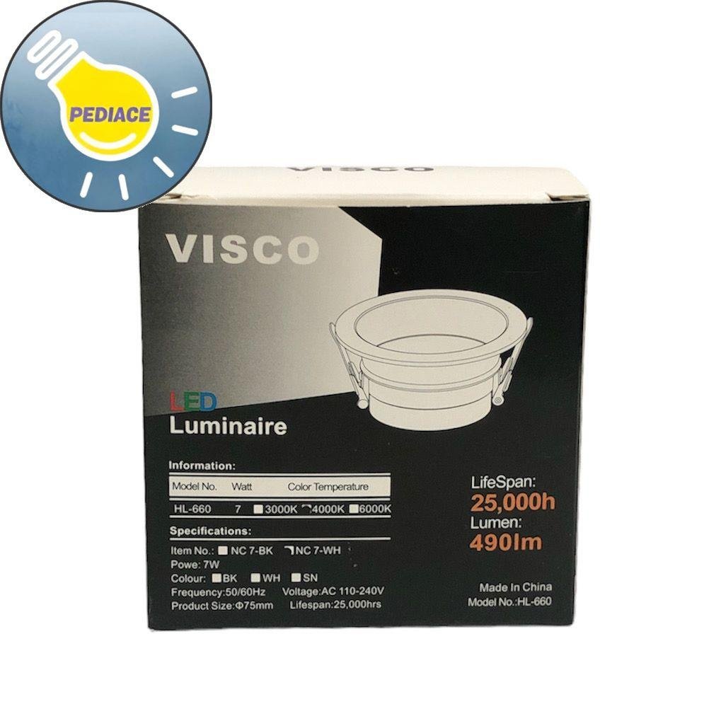 Lampu Downlight Inbow 7 Watt VISCO RoHs HL-660 Natural 4000K - Image 4