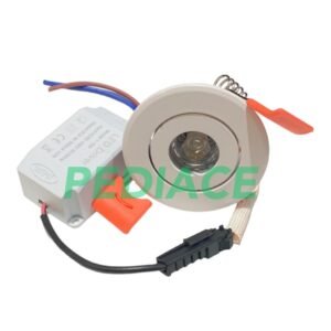 Lampu LED Spotlight Sorot 1 Watt MIYALUX Cabinet Light Warm White