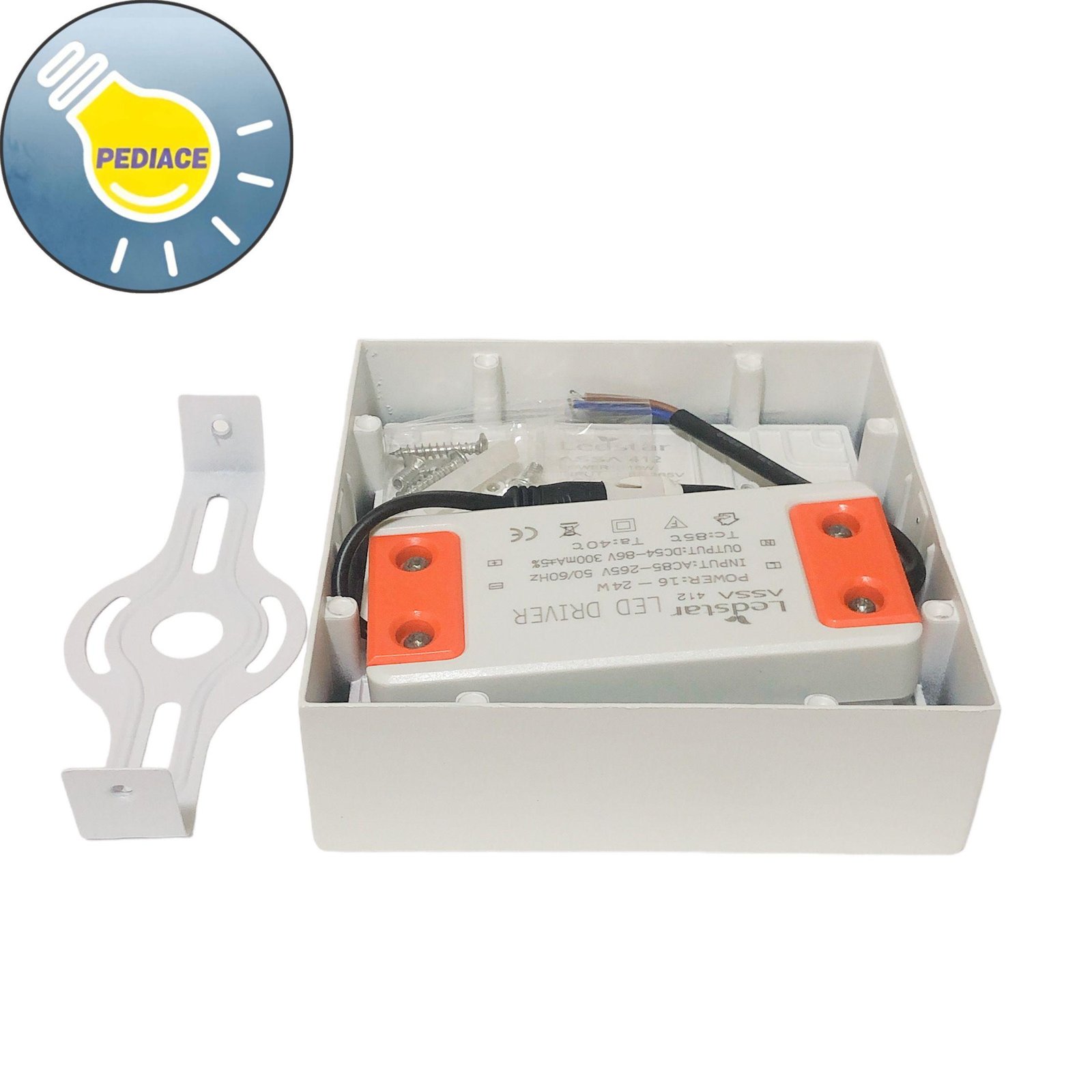 Lampu Downlight 16W Outbow Kotak Panel Light ASSA Ledstar Putih 6500K - Image 3