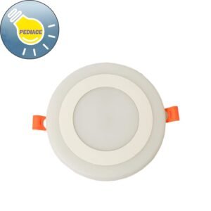 Lampu LED Panel Light Bulat VACOLUX 6+3W Inbow SNI - WHITE+WARM