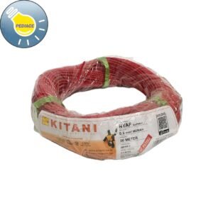 Kabel Serabut NYAF 0.5mm 50M KITANI 1 Roll 50 Meter - Merah