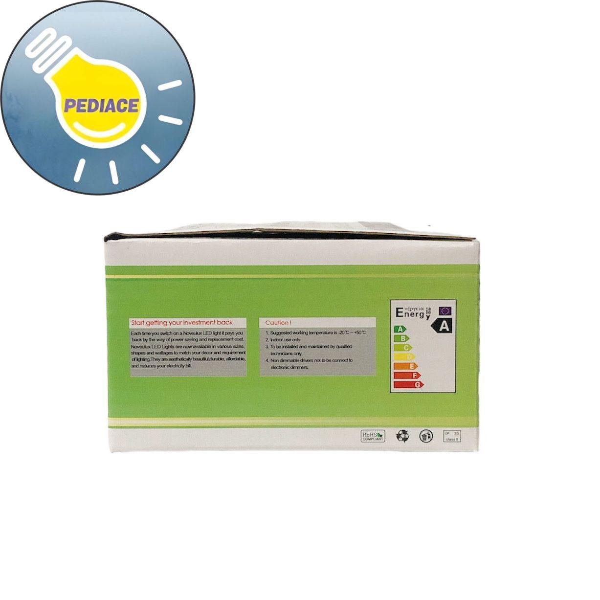 Lampu LED Downlight Inbow 5 Watt 5 Mata Body Silver Cahaya Putih 6400K - Image 5