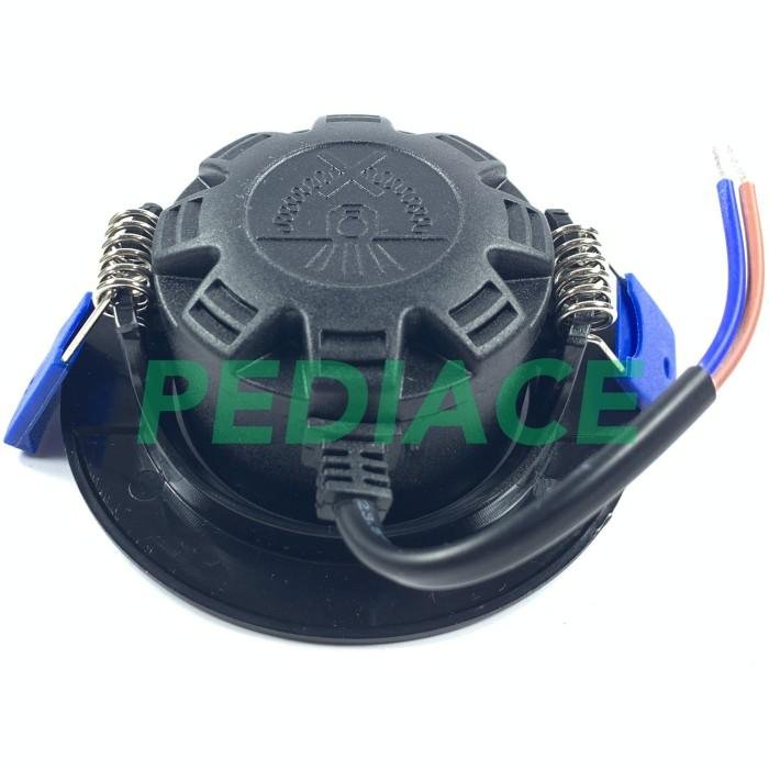 Downlight LED COB Inbow Plafond Hitam 5 Watt 220V Warm White 3000K - Image 3