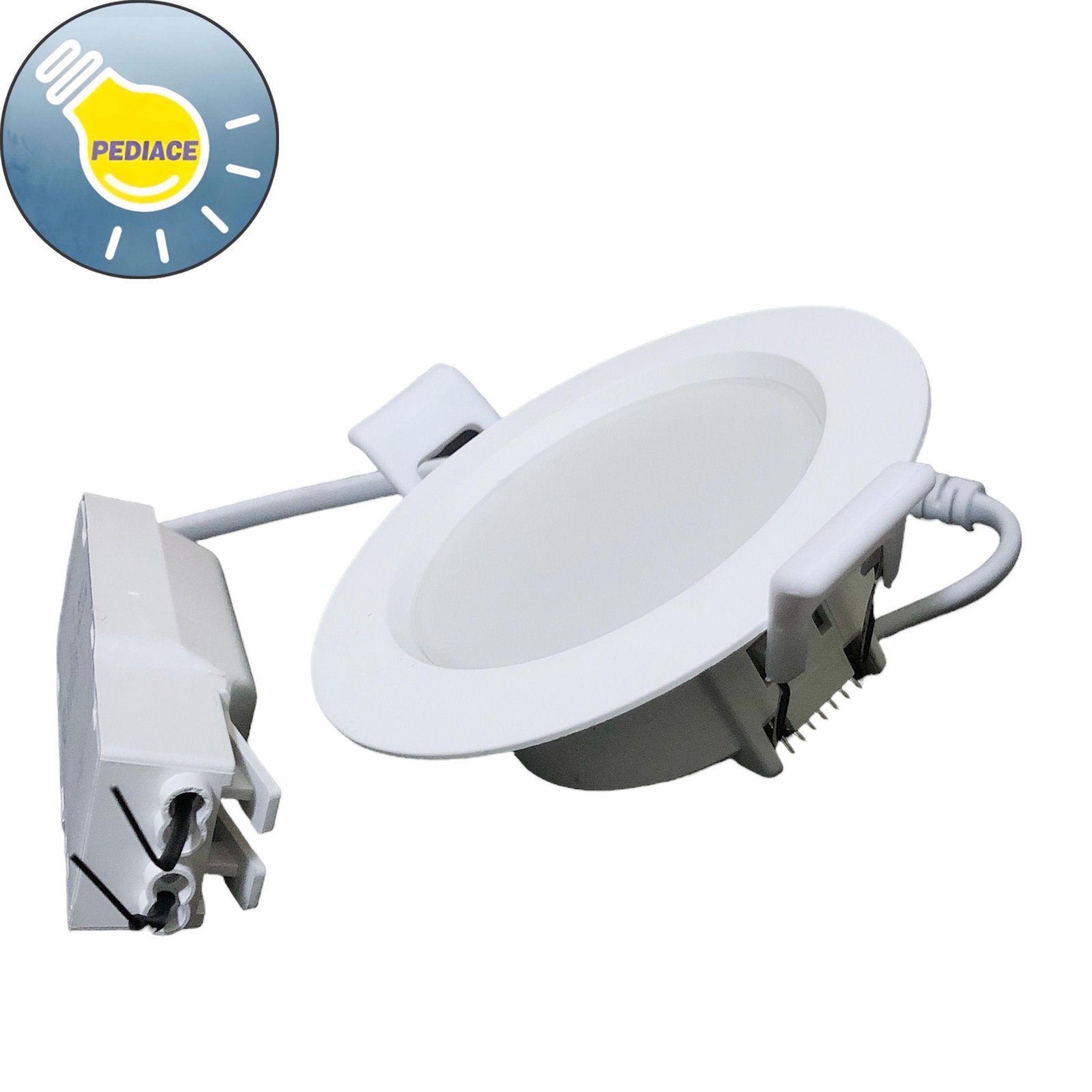 Lampu Downlight 5.5W INLITE INDS602R Inbow Slim Downlight Putih 6500K - Image 2