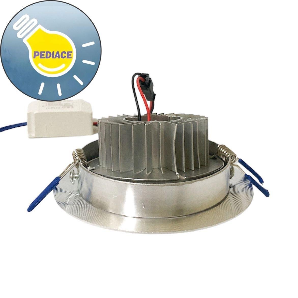 Lampu LED Downlight Inbow 5 Watt 5 Mata Body Silver Cahaya Putih 6400K - Image 3