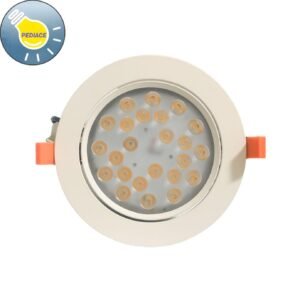 KINGTAS Ceiling Spotlight LED 36W 3000K Warmwhite Cut Hole 145mm